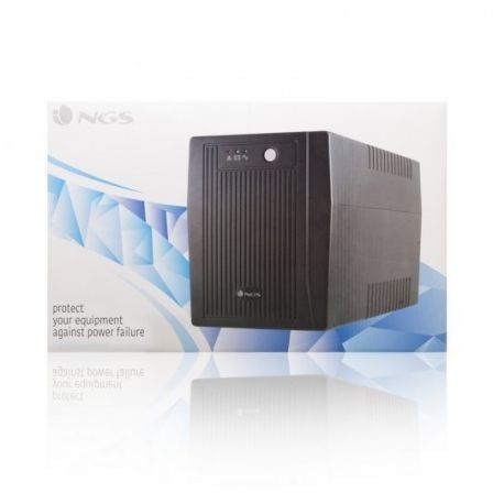 NGS FORTRESS2000V2 SAI fuera de línea UPS, Fortaleza 2000 V2, 1500VA-900W, 4 Salidas Schuko con AVR, Protección contra Sobretensiones, Formato Torre NGS FORTRESS2000V2 SAI fuera de línea UPS, Fortaleza 2000 V2, 1500VA-900W, 4 Salidas Schuko con AVR, Protección contra Sobretensiones, Formato Torre